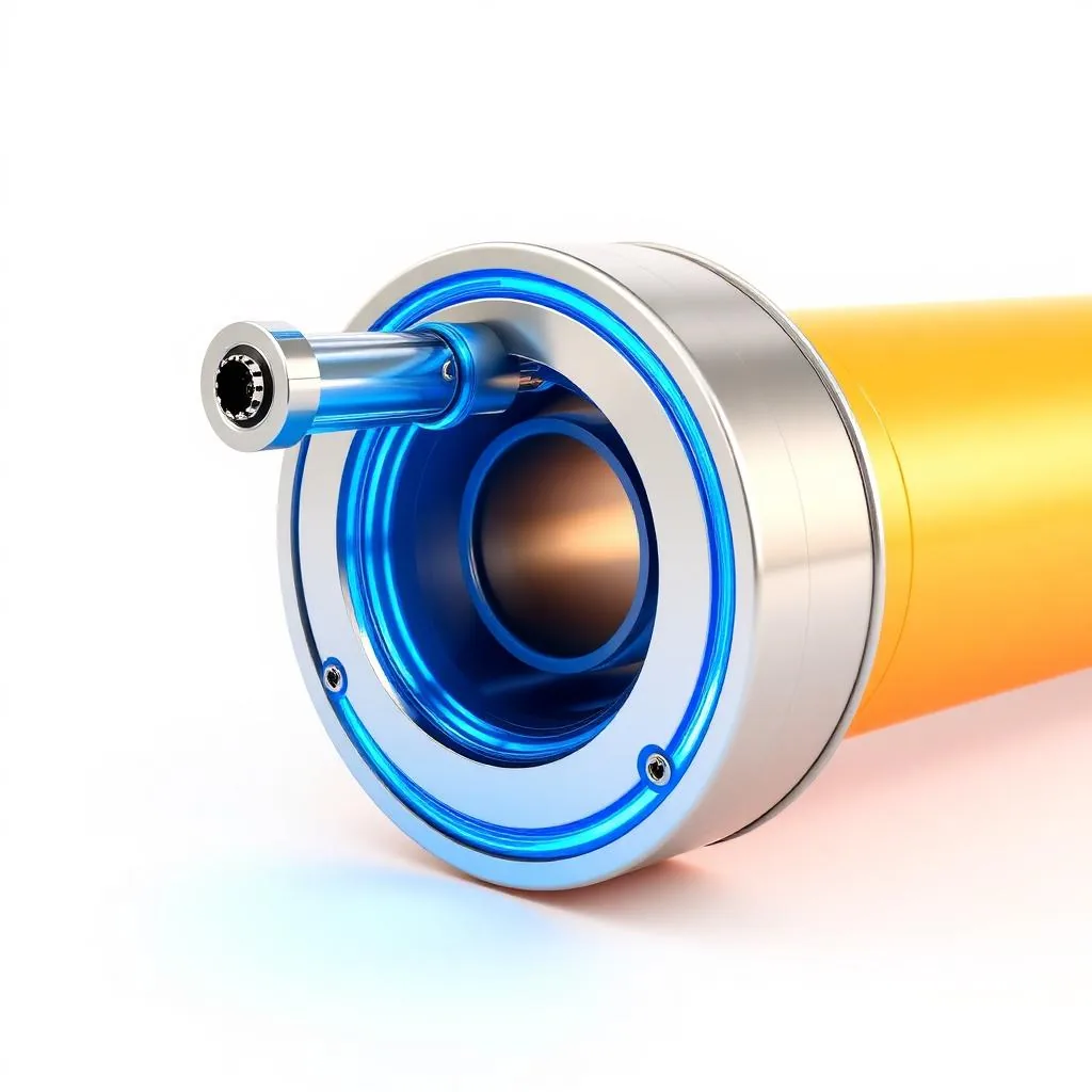 3D illustration of cable jointing equipment